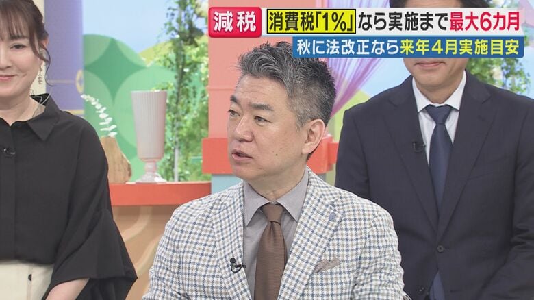 “食品消費税率1%”案に橋下氏不満「複雑システムの大型店は放っておいて小規模店は消費税率ゼロに」大胆提言 “レジ改修に長期間…選挙前にわからなかった？”問題に「自民と維新の国会議員何してんの」と苦言｜FNNプライムオンライン