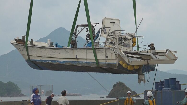 高浜町の花火事故　沈没した船体の引き揚げ完了　海保が捜査へ　8月1日の「若狭高浜花火大会」は規模縮小し実施｜FNNプライムオンライン