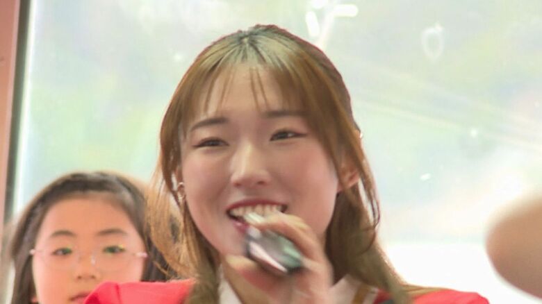 鈴木麻莉夏さん　SCK GIRLS結成当初からメンバーの彼女はグループのリーダー的存在だ