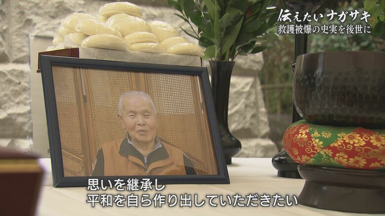 （8月8日　慰霊碑の入魂式）