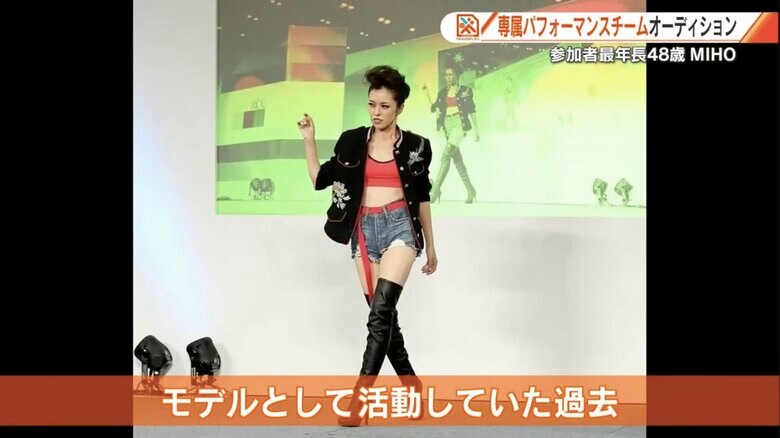 モデルとして活動していた当時のMIHOさん