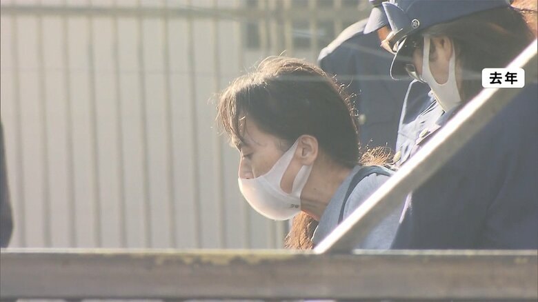 右半身が不自由な大橋被告は、送検される際も、足を引きずる様子が見られた（去年11月）