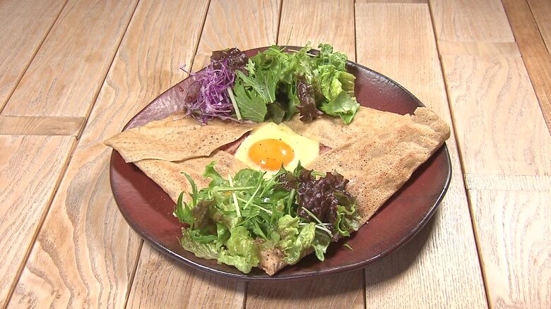 一番人気の「厚切りベーコンのコンプレット」