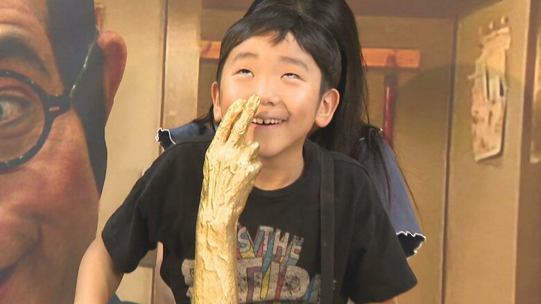 加トちゃんペッ！の像