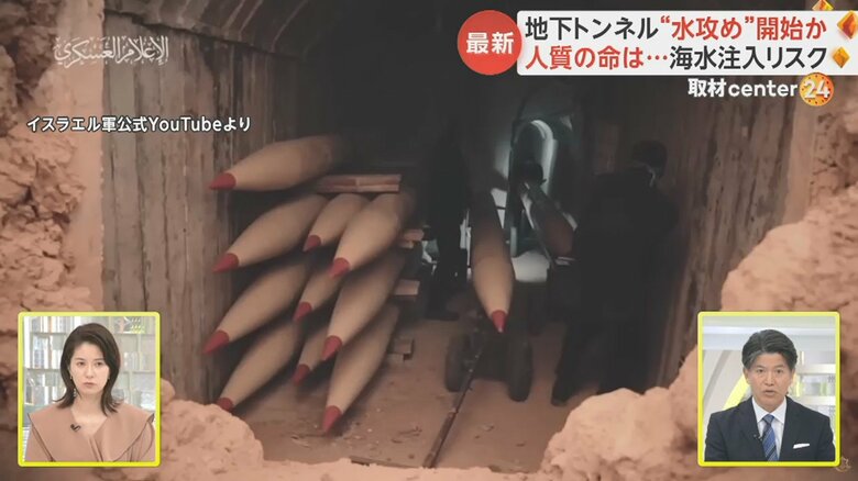 大型のロケット弾のような武器も