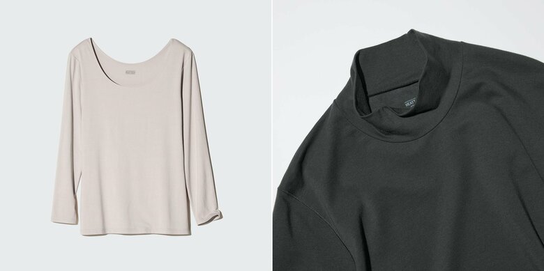 首元の形にも種類がある（提供：ユニクロ）