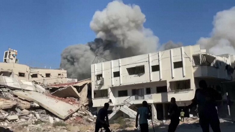 ガザ地区攻撃を続けるイスラエル