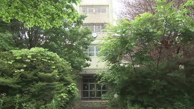 旧・熊町小学校（福島県大熊町）