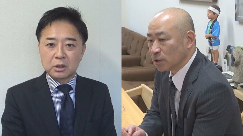 未来にいがた　大渕健 代表／リベラル新潟　小泉勝 幹事長