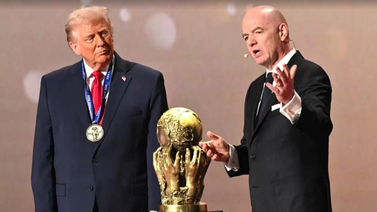 人生における最大の栄誉の1つだ」FIFAがトランプ大統領に新創設した