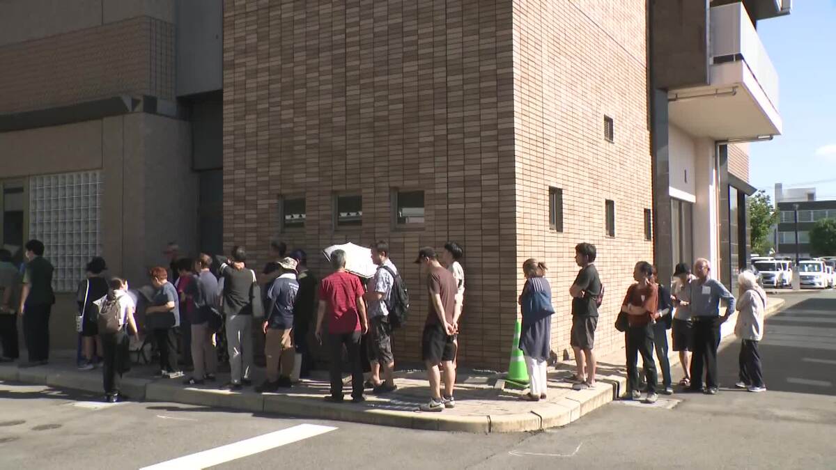 【中継】きょうから罹災証明書の申請受付開始も午前9時前、定員に達する 熊本・宇城市【令和8年熊本地震】