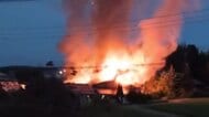 矢巾町で住宅1棟全焼 2人死亡　80代と60代の親子か　身元の確認と出火原因調査　岩手県