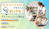 「行きつけのお店」がある人は約19％！行きつけになった理由は「味やサービスの質」「雰囲気」「価格」が上位に