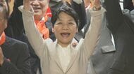 【大野市長選】現職の石山氏が3期目の当選　新人との接戦を190票差で制す　投票率は61.01％で前回を11.13ポイント上回る