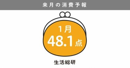 博報堂生活総研[来月の消費予報・2026年1月]（消費意欲指数）