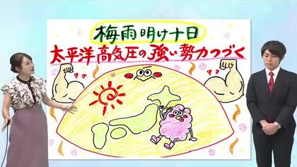 7月25日（土）宮崎の天気