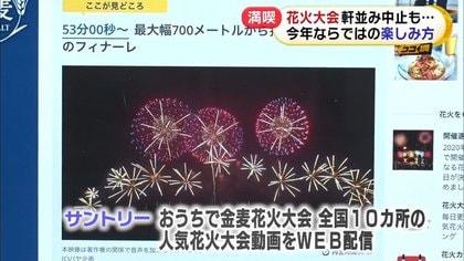 花火大会の中止相次ぐ…夏を感じる今年ならではの“おうち花火”の楽しみ方｜FNNプライムオンライン