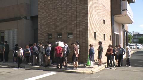 【中継】きょうから罹災証明書の申請受付開始も午前9時前、定員に達する　熊本・宇城市【令和8年熊本地震】