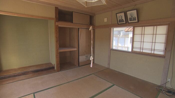 遺品整理が終わり片づけられた部屋