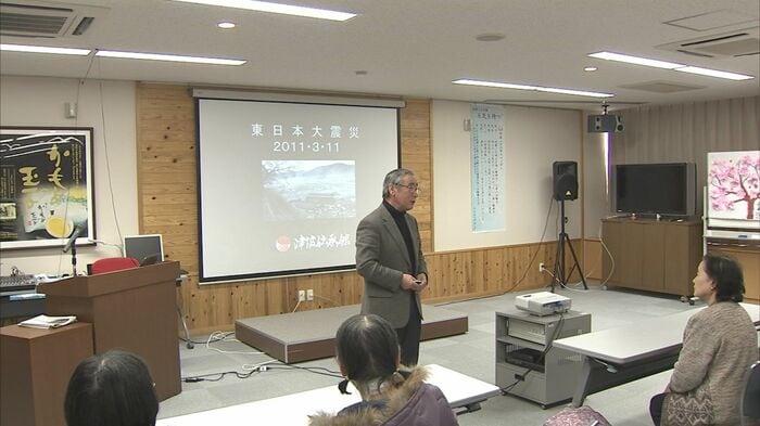 震災の8か月後から個人で語り部活動を開始した齊藤さん