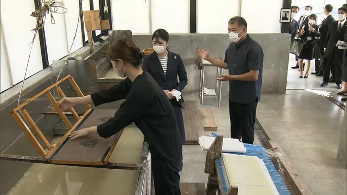 名尾手すき和紙の工房(佐賀市)