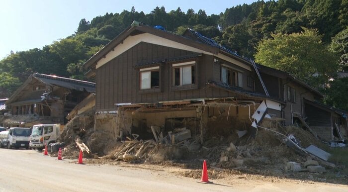 珠洲市大谷町にて