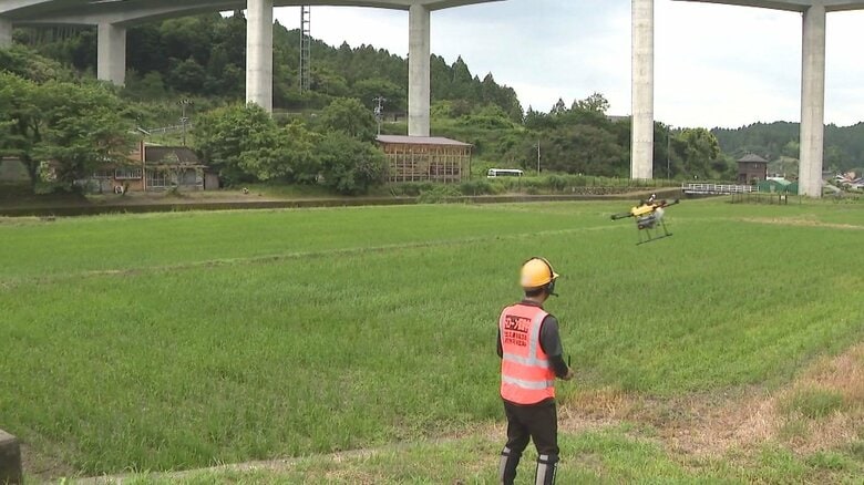 田んぼに“水を張らない”稲の栽培 中部電力の新規事業 温室効果ガスの排出減り「カーボンニュートラルにも合致」｜FNNプライムオンライン