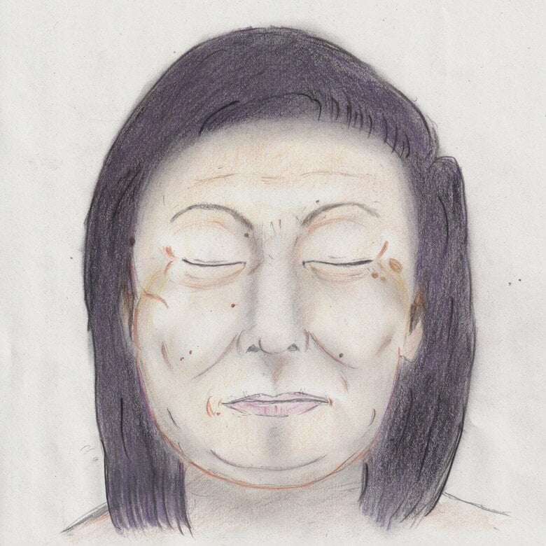 【変死体】川で身元不明の女性遺体を発見…156センチぐらい・55歳以上か・白髪交じりの黒髪で薄紫色に染めたセミロングの髪型…警察が画像と似顔絵を公開し情報提供呼びかけ＜北海道釧路市＞｜FNNプライムオンライン