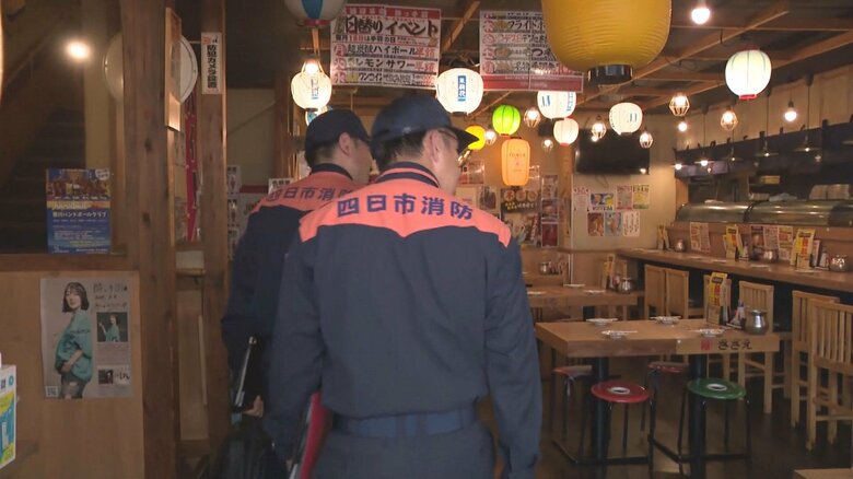 消防隊員2人が死亡…大阪・道頓堀での火災受け雑居ビルに消防が立ち入り検査 消火器や避難誘導灯など確認｜FNNプライムオンライン