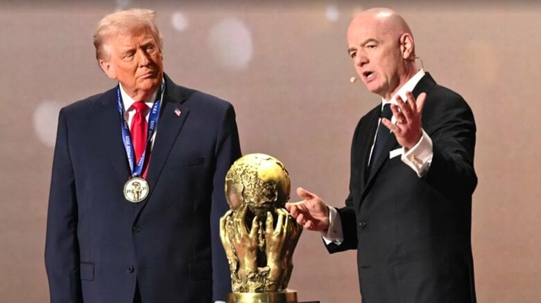 FIFAがトランプ氏に「平和賞」授与　ガザ和平合意仲介など評価｜FNNプライムオンライン