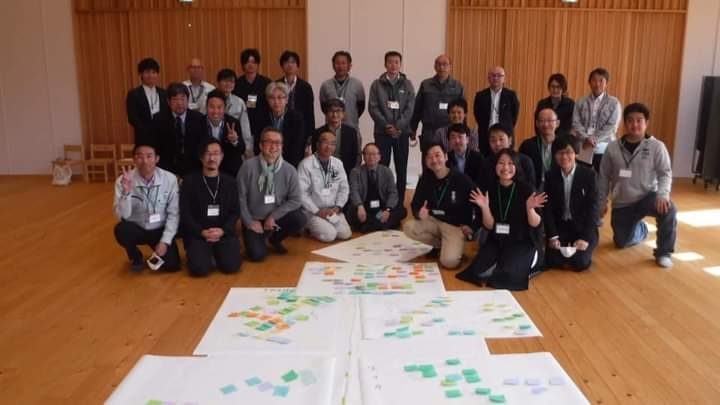西粟倉村で行ったワークショップ