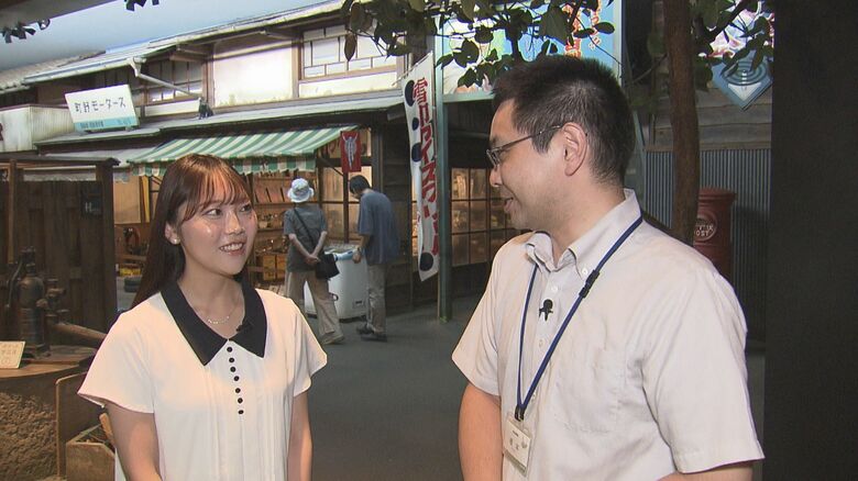 福山アナと橋本学芸員