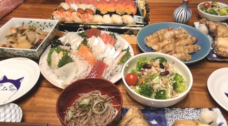 NBSスタッフ宅の「お年取り」