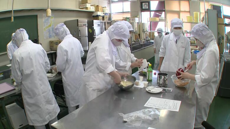 旭川市立大学短期大学部の食物栄養学科の授業