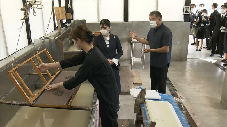 名尾手すき和紙の工房（佐賀市）