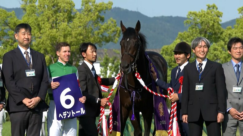 去年の覇者ヘデントールはルメール騎手とのコンビで参戦