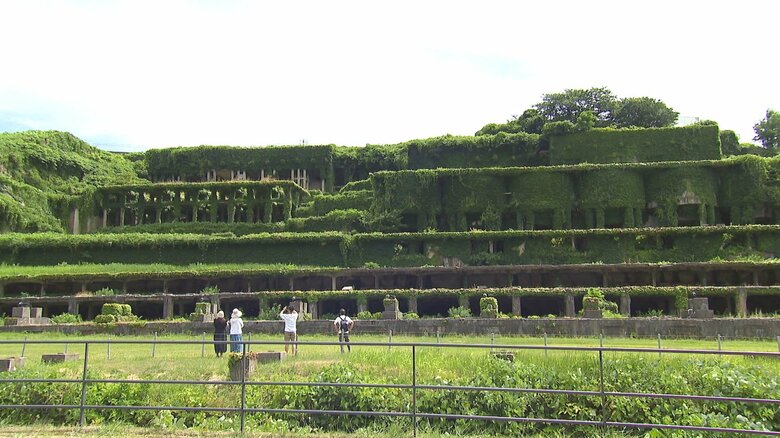 北沢浮遊選鉱場跡