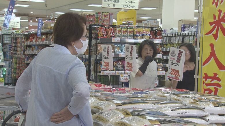 コメの値上がりで消費が落ち込む