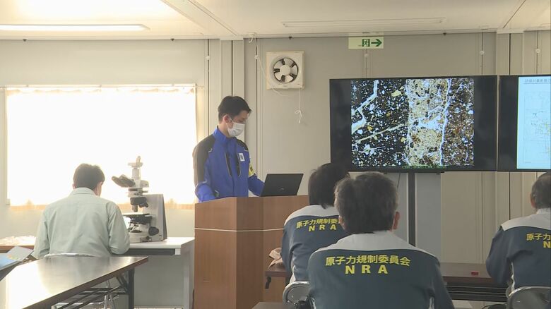 鉱物脈法で原子力規制委に説明する北陸電力