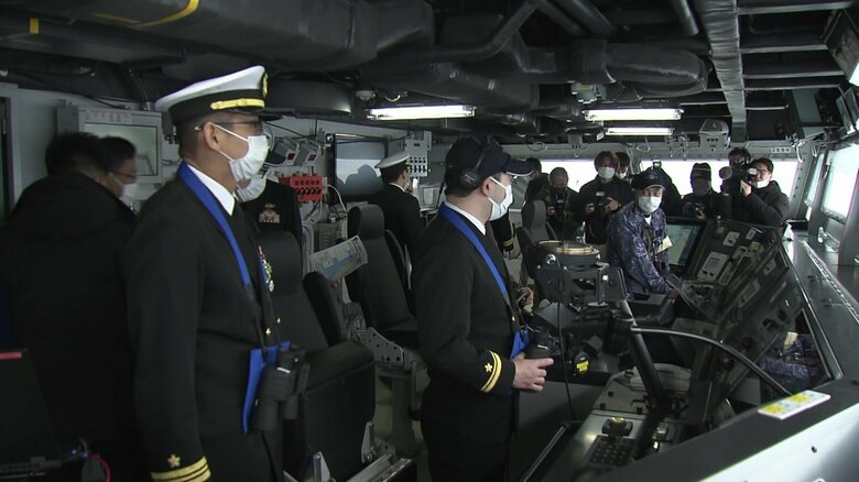 初航海に同行取材