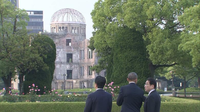 オバマ米大統領（当時）の広島訪問（2016年5月）