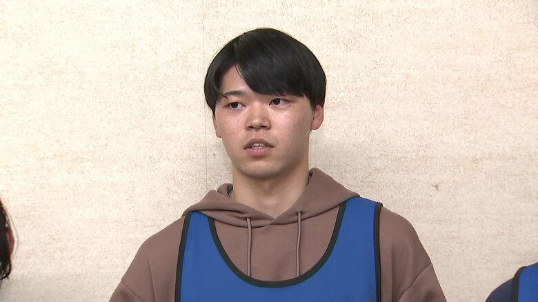 金沢大学2年　間山春太郎さん