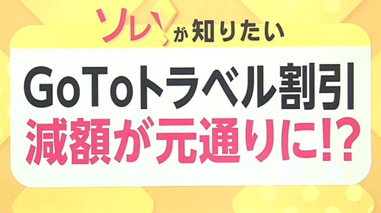 GoToトラベルの割引減額が元通り…既に予約してしまった人はどうなる?