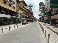 タイの旧正月は平日に…恒例の水かけ祭りもなし “バックパッカーの聖地”も閑散