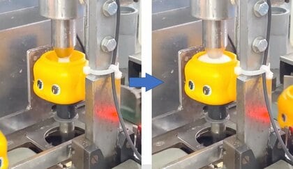 「見てて飽きない」容器に次々注入される“どうぶつのり”の製造工程が興味深い…ロングセラーの黄色い容器の秘密を聞いた