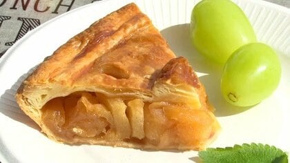 住民の憩いの場に　リンゴ農家が秋限定「喫茶スペース」　手作りアップルパイやお茶など提供