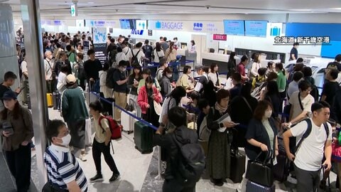シルバーウイーク最終日　各地で大勢の観光客　別れを惜しむ人の姿も