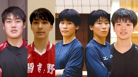 【春高バレー】未來の日本代表候補? 大會を彩るニューヒーロー&ヒロイン5人!