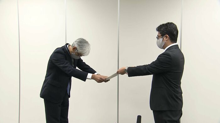 原子力規制委員会が東電に是正措置命令書の交付 (2021年4月14日)