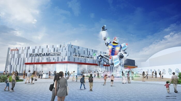 「ガンダム・ネクストフューチャー・パビリオン」昼イメージ ©創通・サンライズ